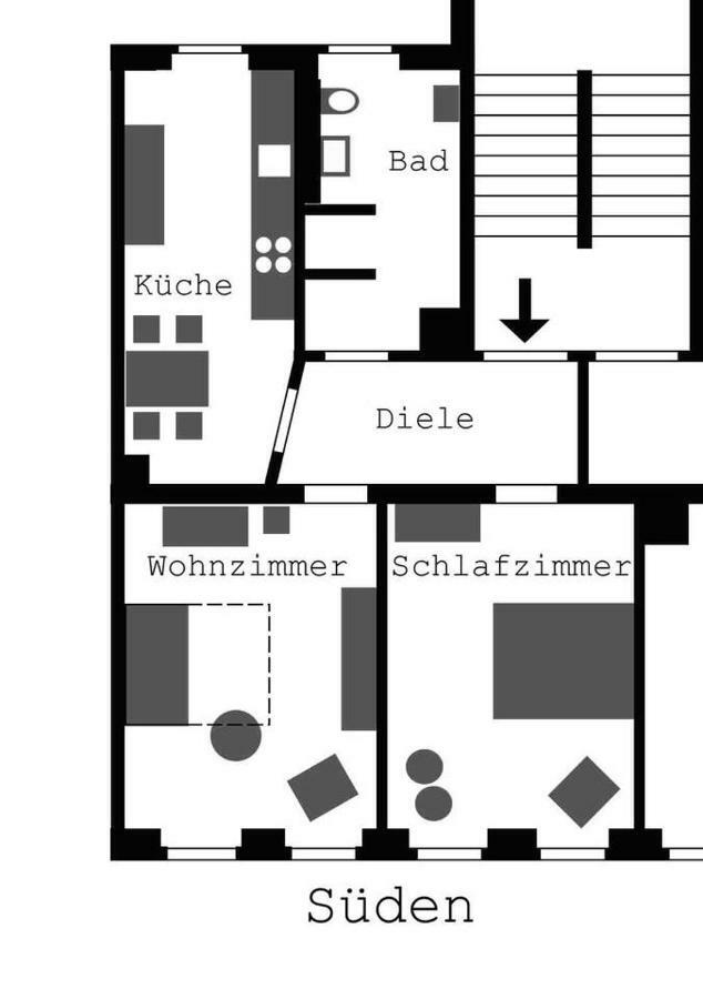 Schoener Wohnen Im Denkmal - Grosszuegig Geschnitten, Kostenfreies Wlan Lipcse Kültér fotó
